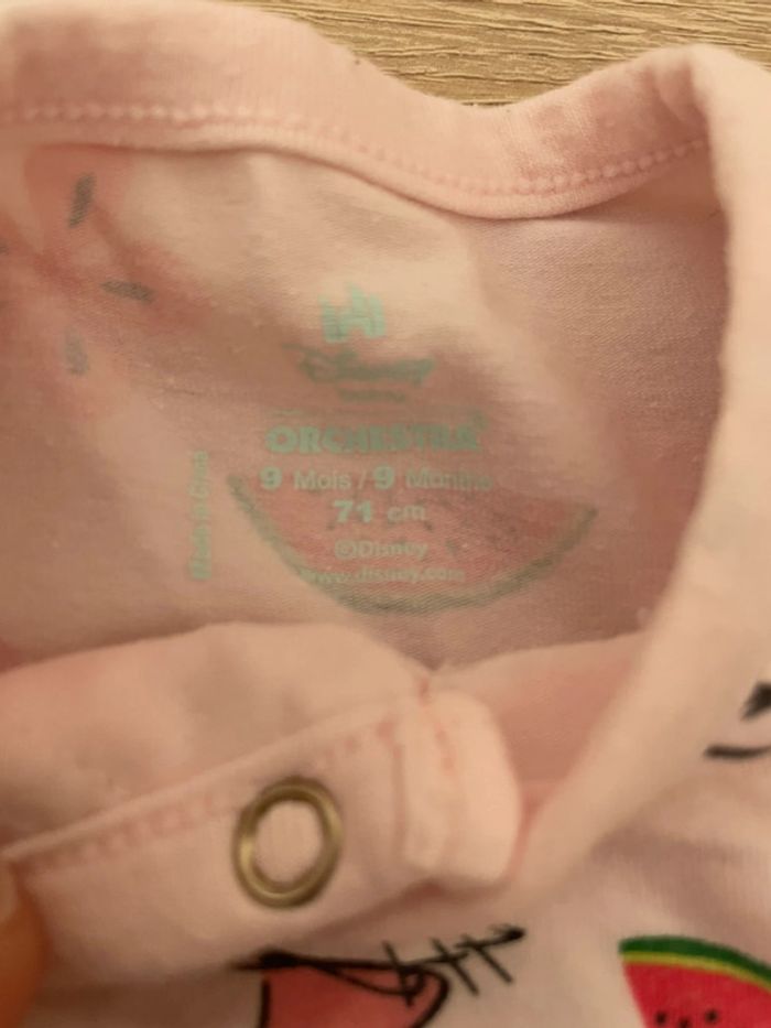 Pyjama Disney bébé fille 9 mois - photo numéro 3
