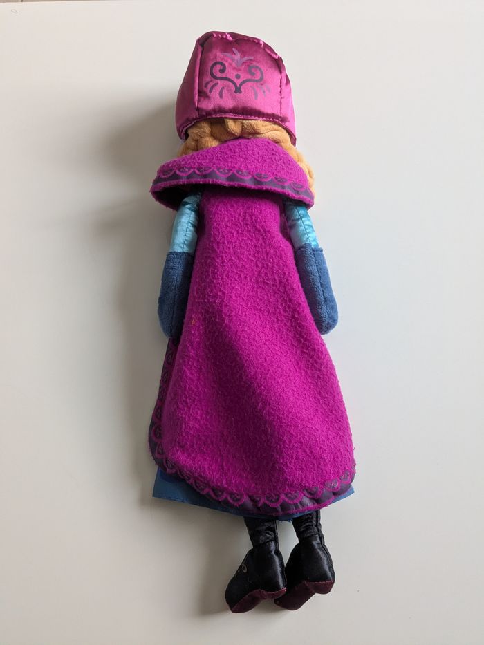 La Reine des neiges Disney poupée de chiffon Anna - photo numéro 2