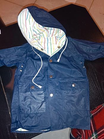 Imperméable réversible 2 ans