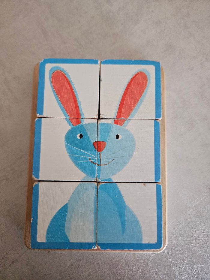 Puzzle cube en bois - photo numéro 3