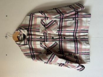 veste surchemise à carreaux