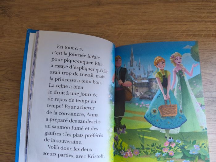 Livre Disney La Reine des Neiges Bibliothèque Rose - photo numéro 2