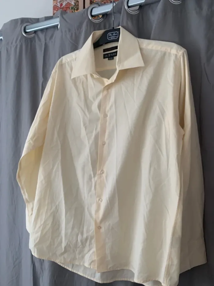 chemise  homme unie - photo numéro 3