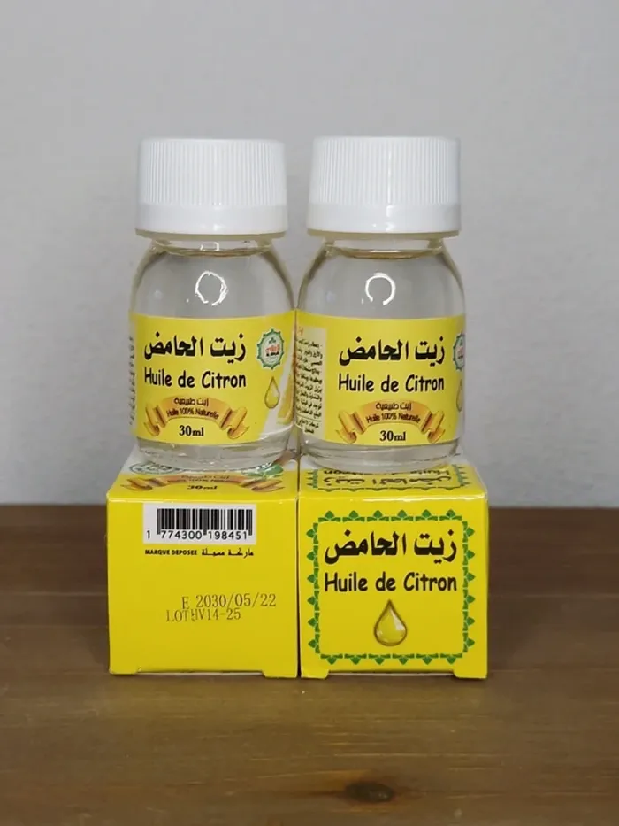 2 huiles de citron 2x30ml 100% naturelle - photo numéro 2