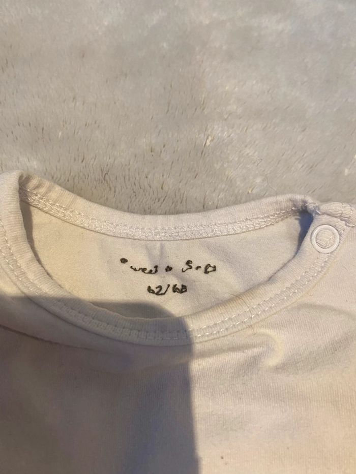 Lot de 7 bodies manches courtes 6 mois - photo numéro 14