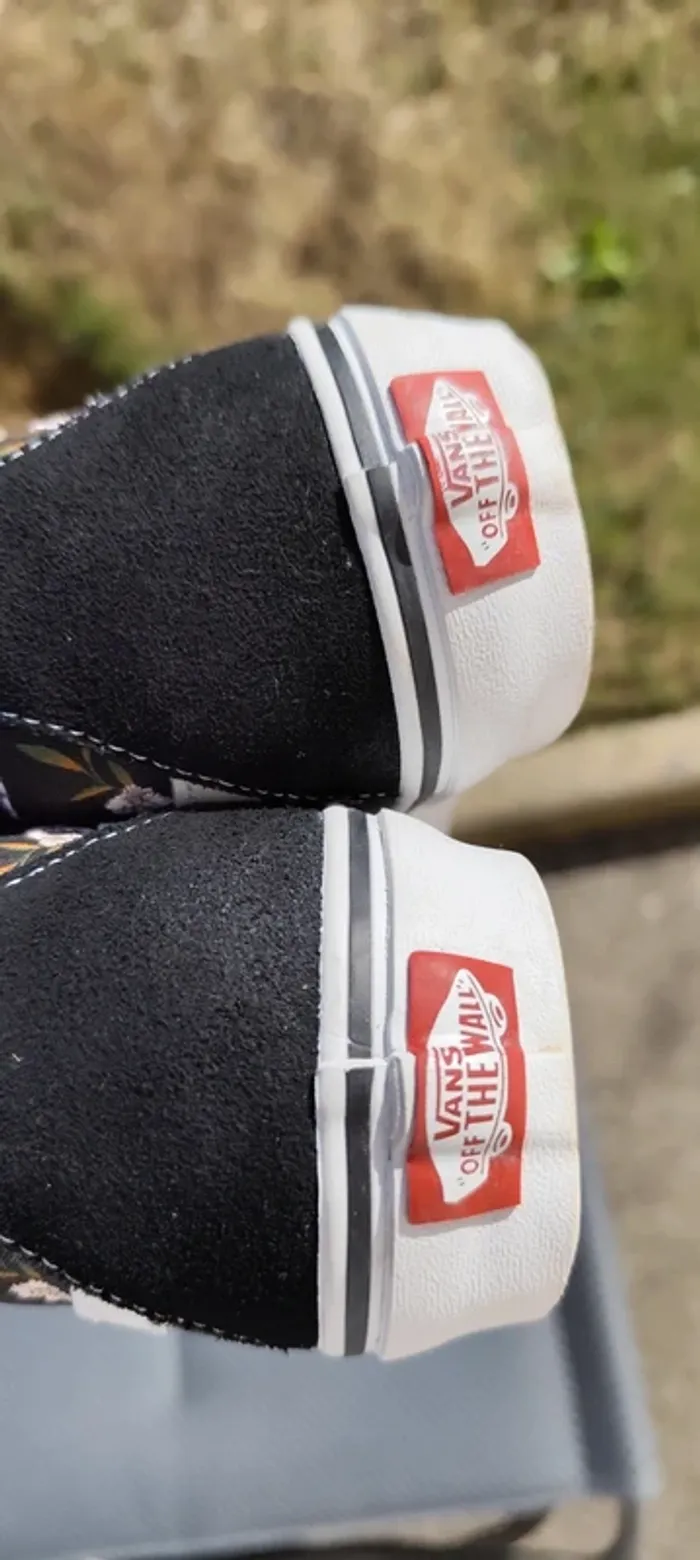 Baskets montantes velours Vans - photo numéro 4