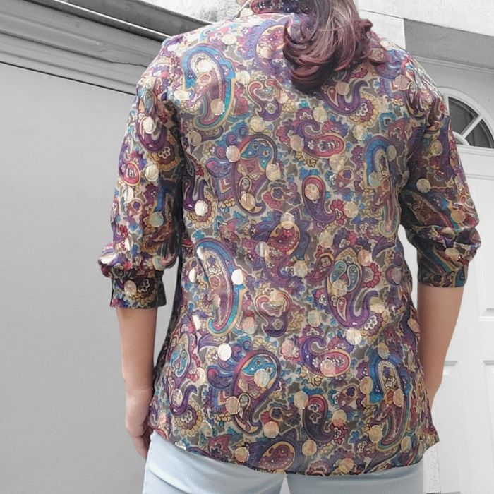 Superbe chemisier Vintage - photo numéro 3