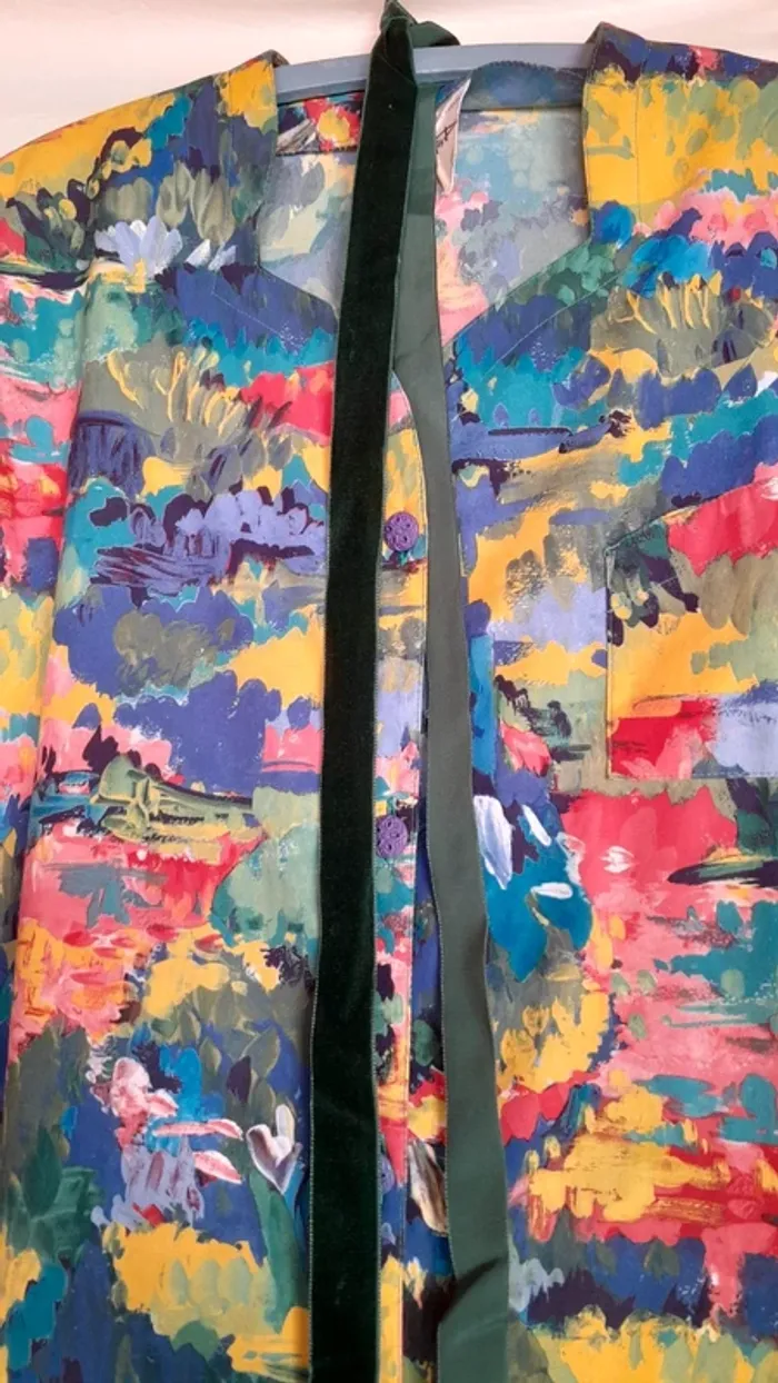 Robe vintage multicolore T48 - photo numéro 2