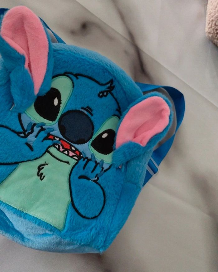 Petit sac à dos Stitch bleu - photo numéro 2