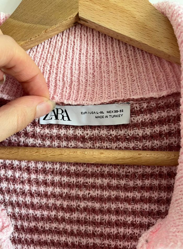 Ensemble en maille rose Zara - photo numéro 4