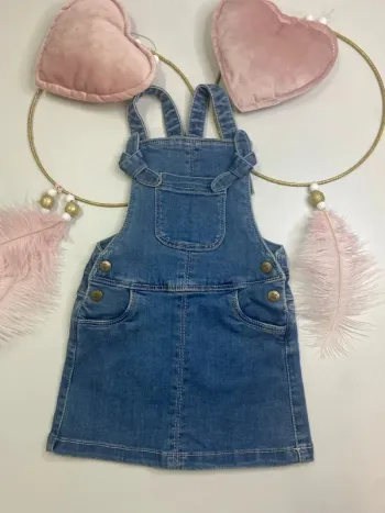 Robe salopette fille - Taille 18 mois - TAO