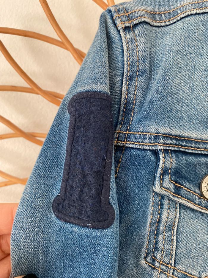 Veste en jean Interdit de me gronder 18 mois - photo numéro 3