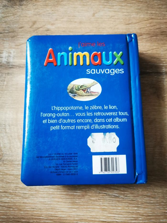 Livre j'aime les animaux - photo numéro 2