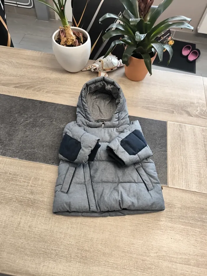 Manteau intérieur polaire garçon 6 mois obaibi et