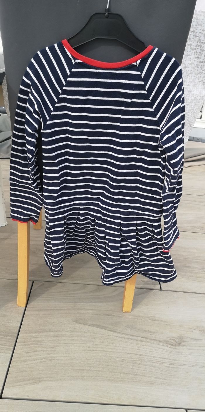 Robe marinière okaidi taille 6 ans - photo numéro 4