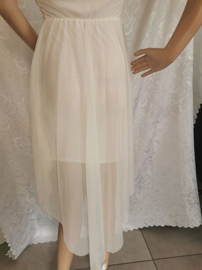 🌸Robe bustier écrue. Taille 36 🌸 - photo numéro 4