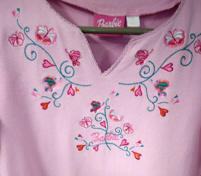 Tee-shirt Barbie 10ans - photo numéro 2