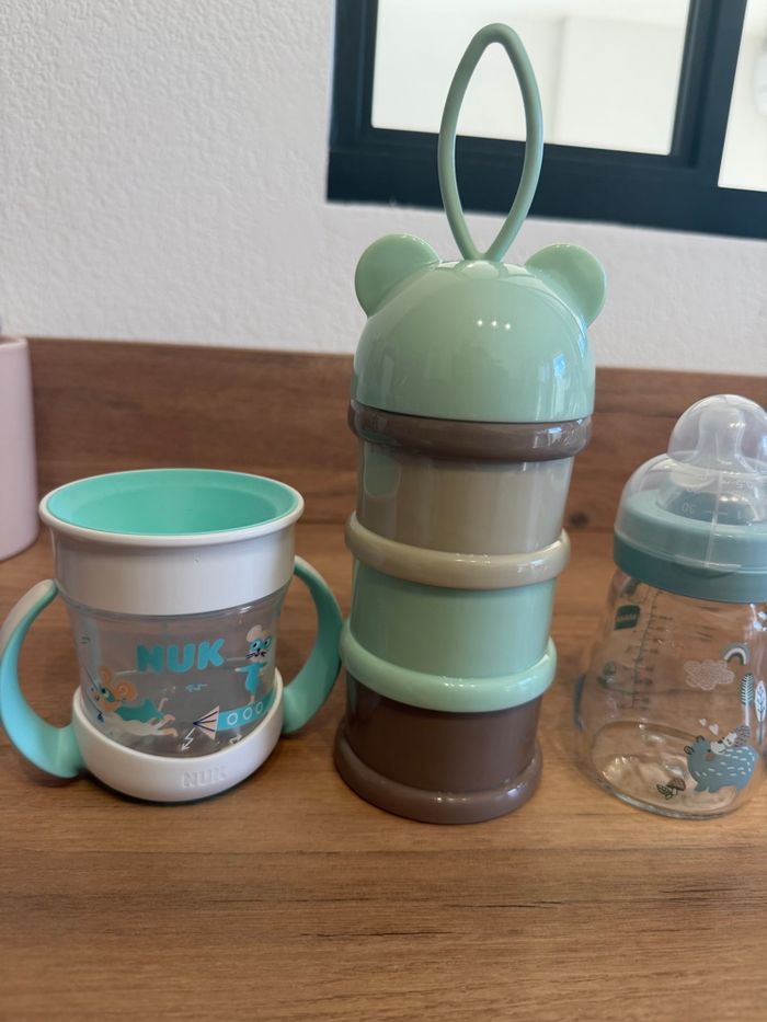 Biberons mam + doseur lait + tasse nuk - photo numéro 4