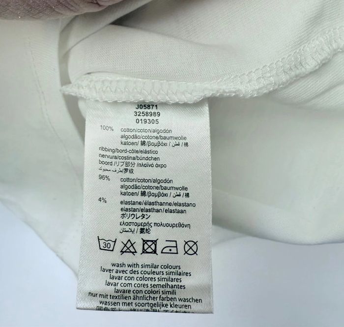 T-shirt Boss Hugo Boss bébé garçon taille 9 mois longues manches super état - photo numéro 5