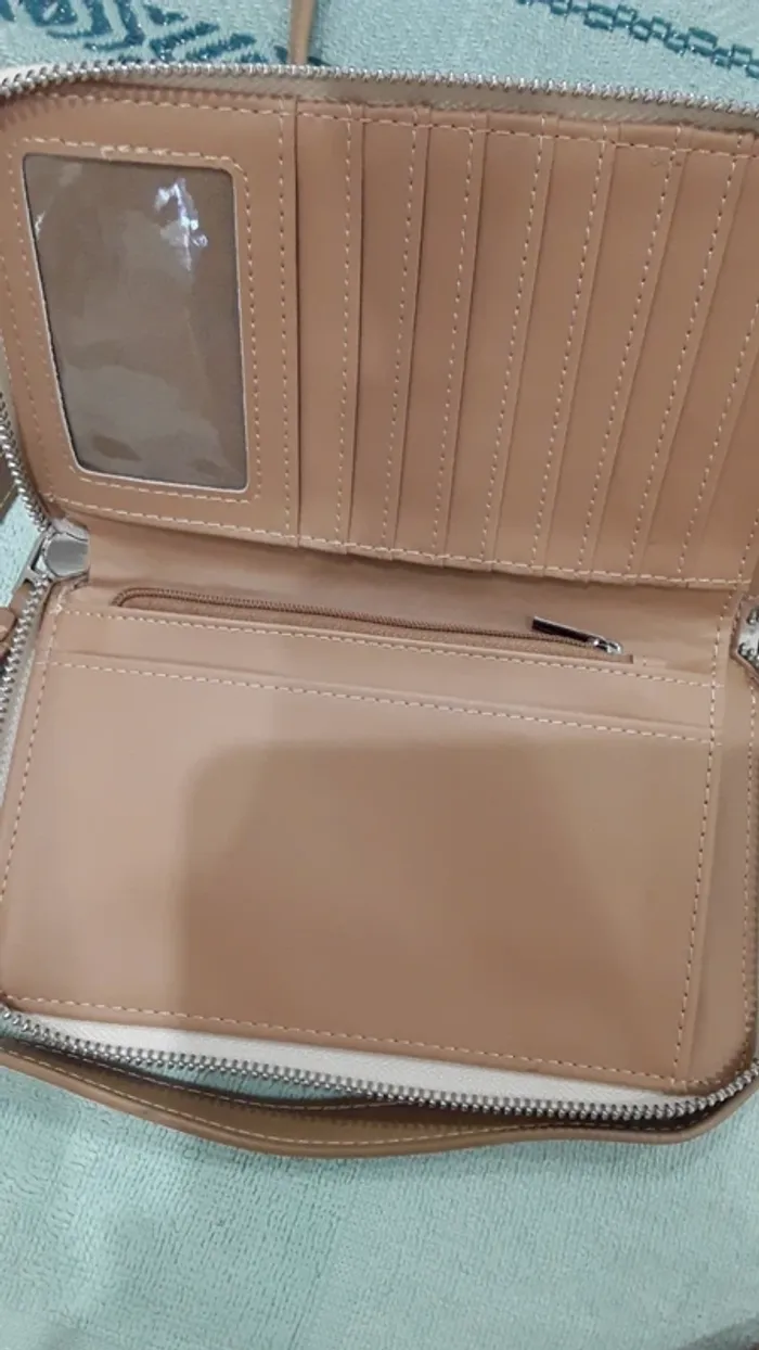 Pochette portefeuille bandoulière - photo numéro 4