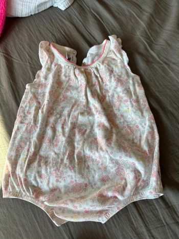 Petit bateau grenouillère 6m