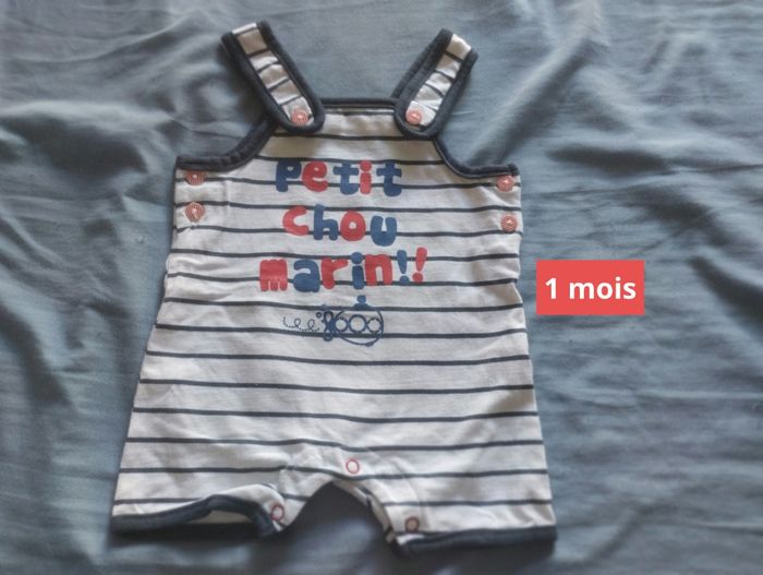Barboteuse neuve taille 1 mois