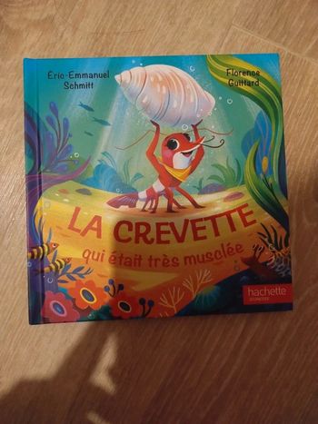 Livre La crevette qui était très musclée