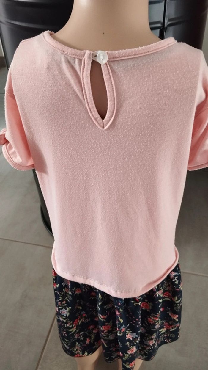 Robe la halle taille 8 ans fille fleuris rose - photo numéro 6