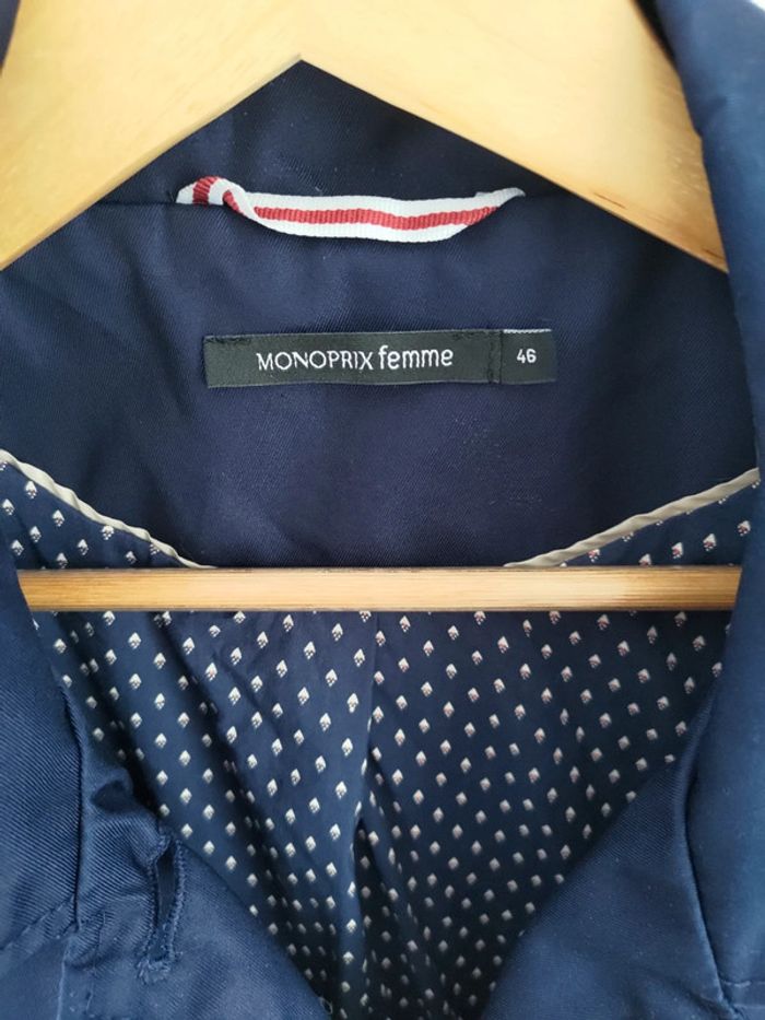 Monoprix manteau marine 46 - photo numéro 3