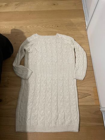 Robe laine manche longue