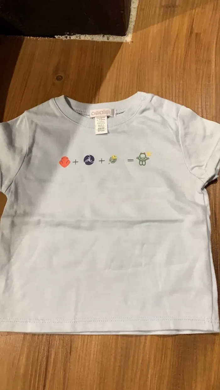 Tee-shirts obaibi 6 mois