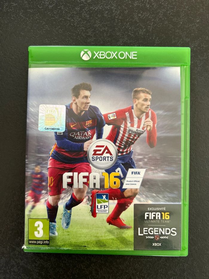 Jeu Xbox One FIFA 16