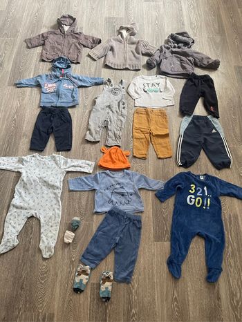 Lot vêtements garçon 6/9 mois
