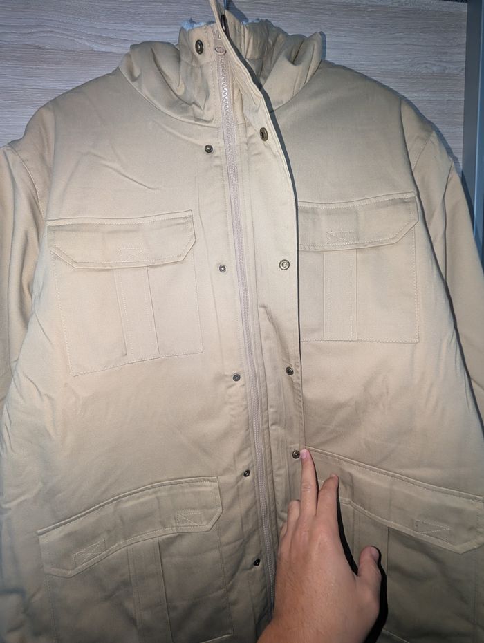 Parka avec capuche pour homme, taille XL, neuf - photo numéro 3