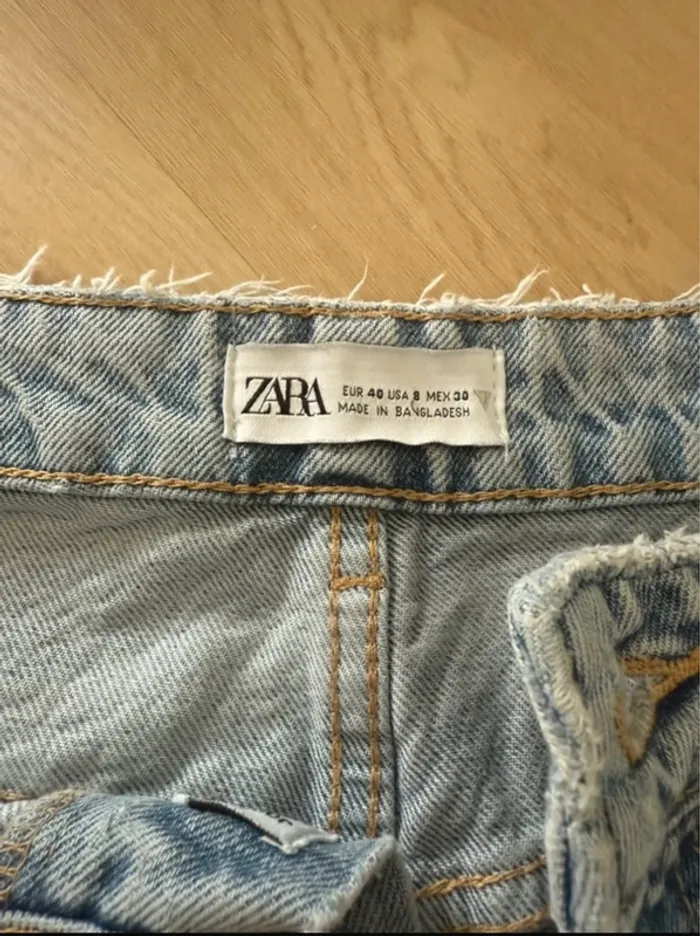 Jean mom destroy Zara - Taille 40 - photo numéro 7