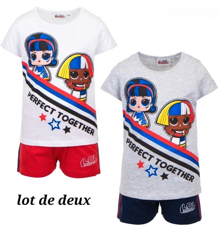 Lot 2 ensembles poupee lol 6 ans