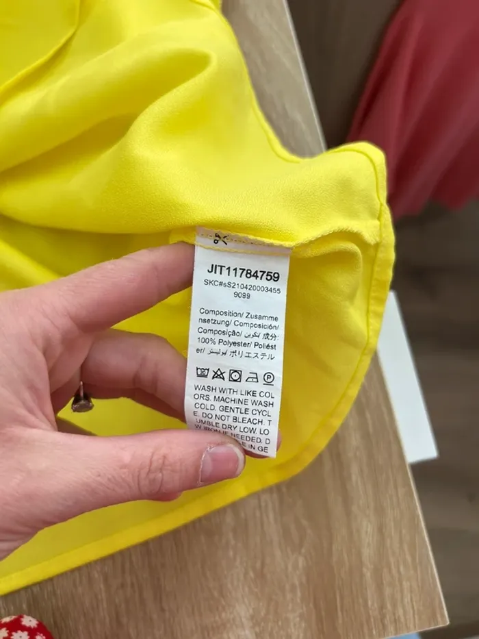 Top femme t-shirt femme taille 38 jaune - photo numéro 7