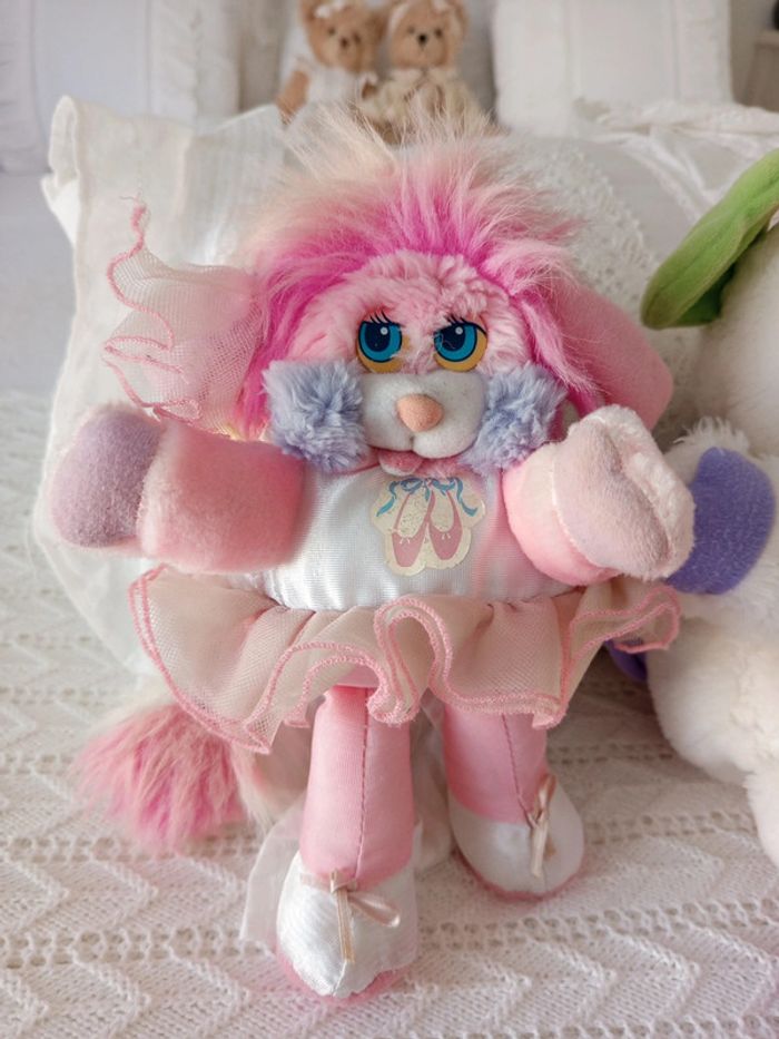 Lot peluches Popples, bébé et danseuse - photo numéro 8