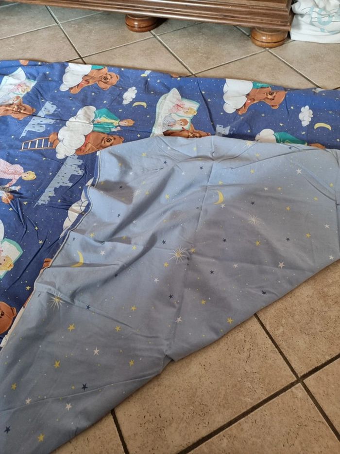 Parure de lit vintage bonne nuit les petits - photo numéro 5