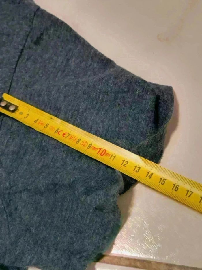 T-shirt Ralph Lauren bleu chiné – Très bon état vintage (taille M) - photo numéro 12