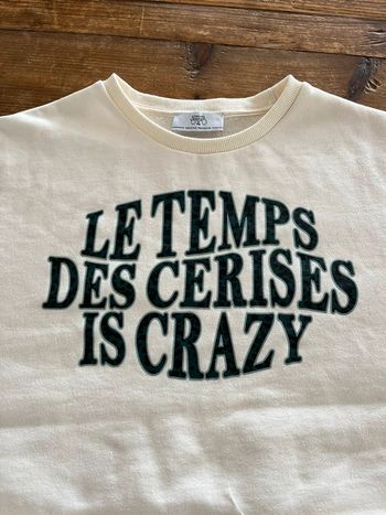 Sweat fille Le temps des cerises