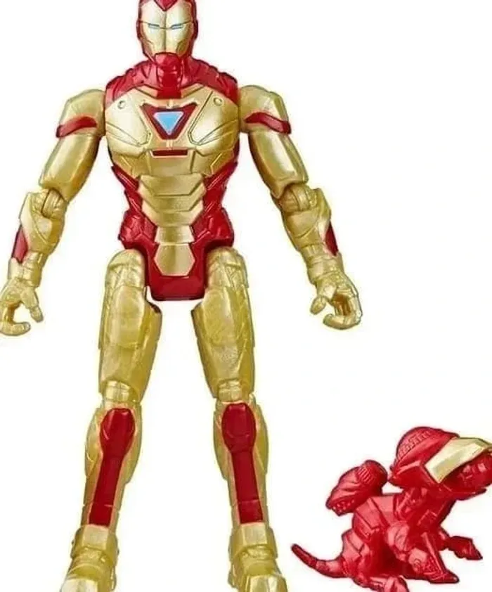 Figurine Iron Man mech strike Mechasaurs epic Hero series Marvel - photo numéro 3