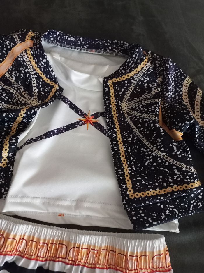 Deguisement 3 pièces kpop demon hunters hunter 5/6 ans veste short - photo numéro 2