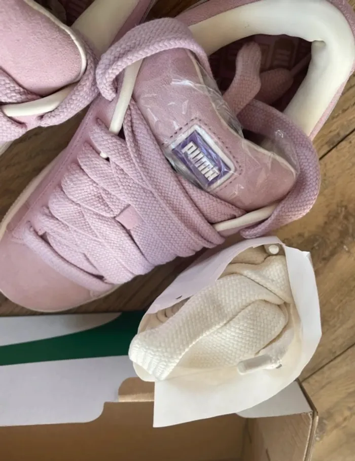 Baskets Lila Puma Suède XL femme 39 neuves - photo numéro 4