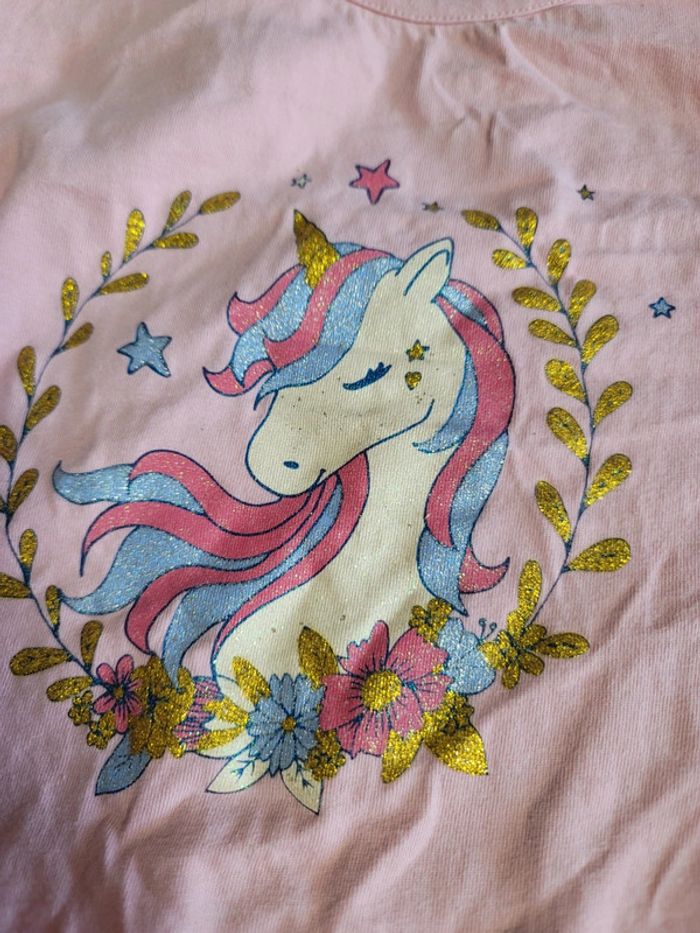 Robe rose licorne in extenso 14 ans tbe - photo numéro 6