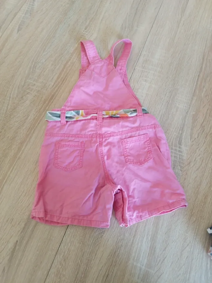Salopette rose avec ceinture - photo numéro 6