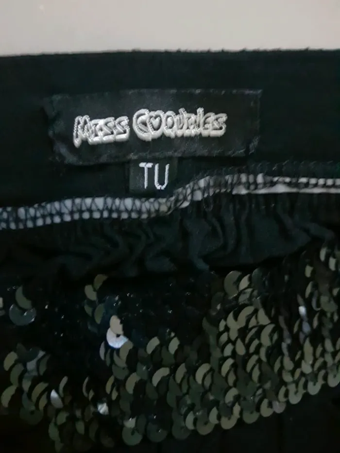 Bustier noir et sequins Miss Coquines TU - photo numéro 4