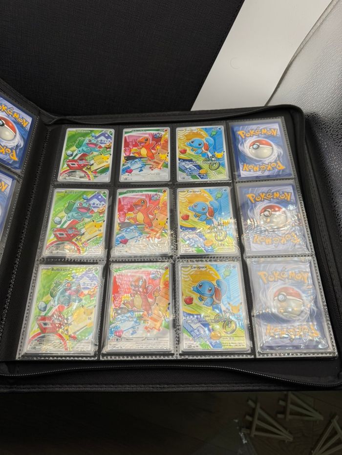 Classeur Pokémon / One Piece 480 cartes – Binder ZIP – Noir - photo numéro 2