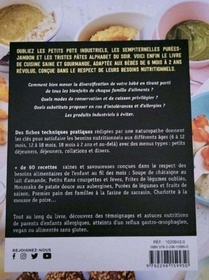 Livre de recette bébé - photo numéro 2