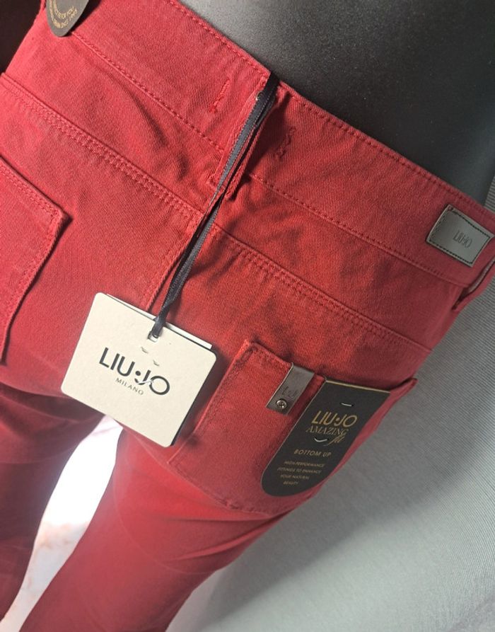 Liu Jo jean bordeau T.34/36 neuf - photo numéro 7